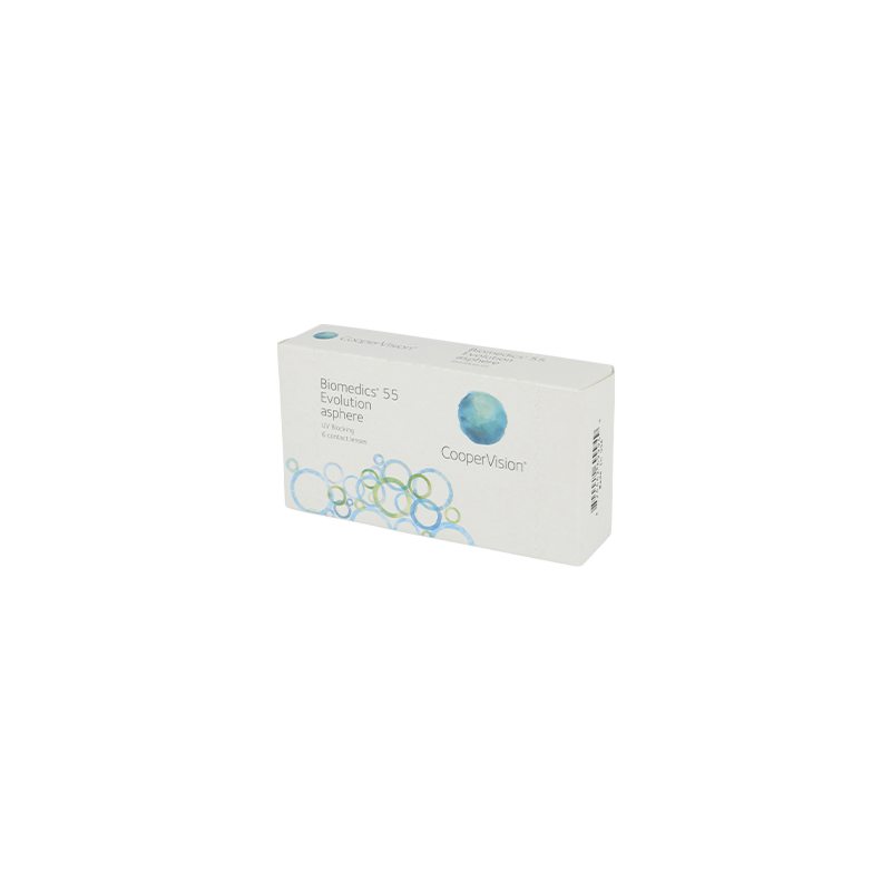 Lentilles de contact Biomedics 55 Evolution 6L
