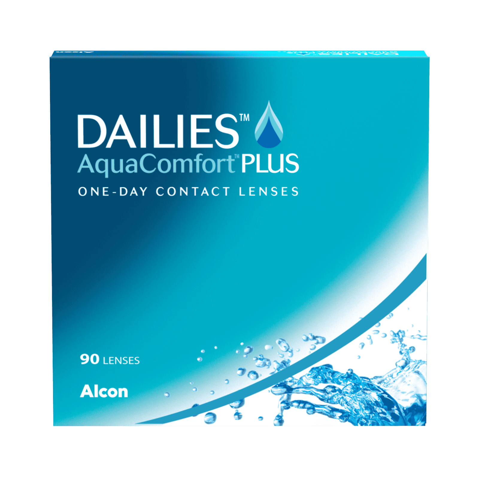 Lentilles de contact Dailies AquaComfort Plus 90L 