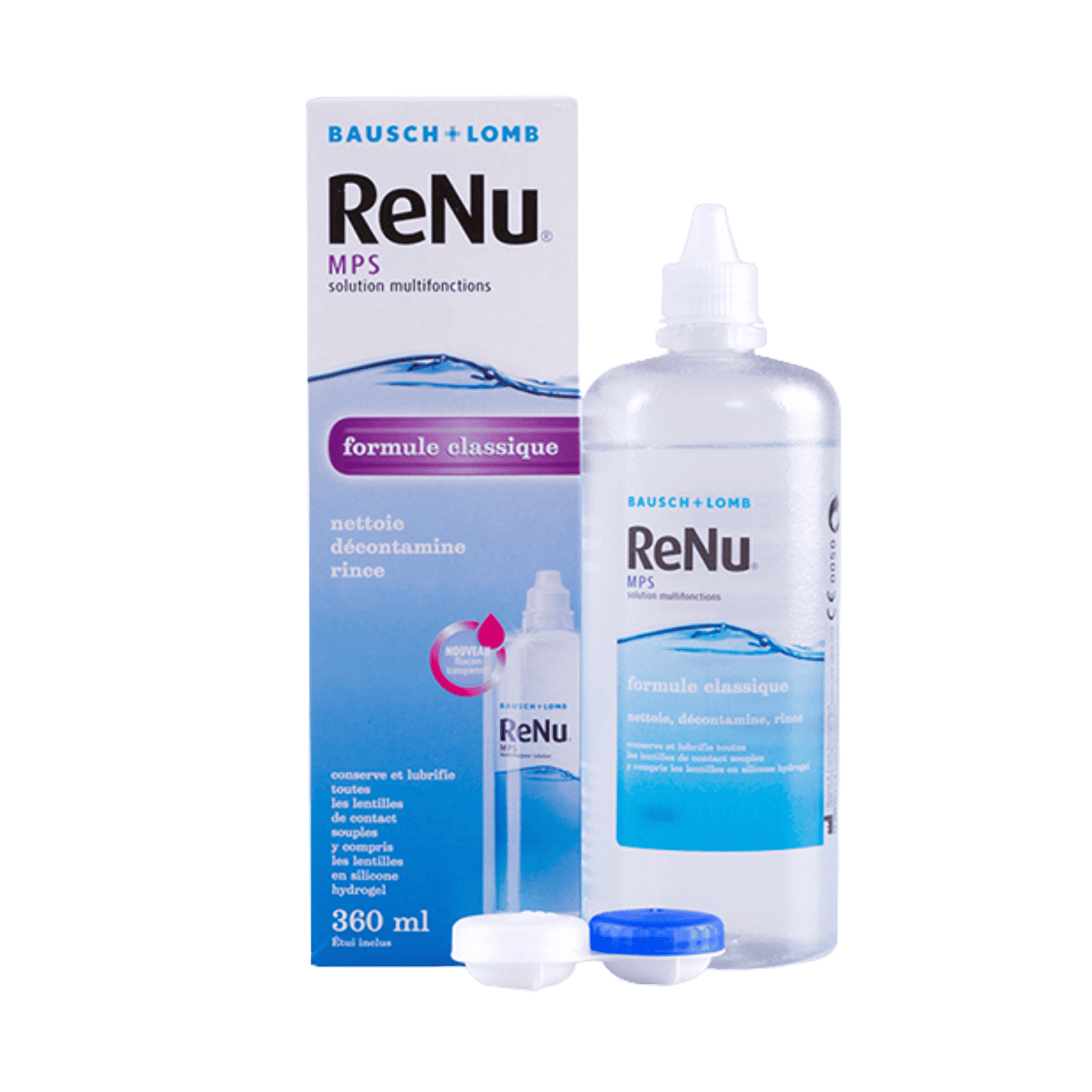 Solution d'entretien Renu MPS 360ml 