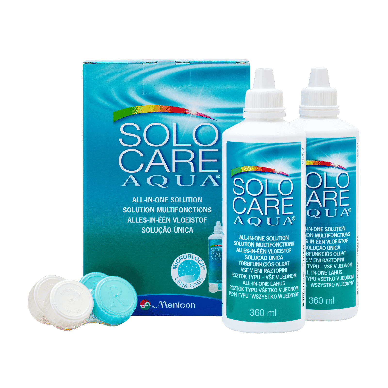 Onderhoudsoplossing SoloCare Aqua 2x360ml 