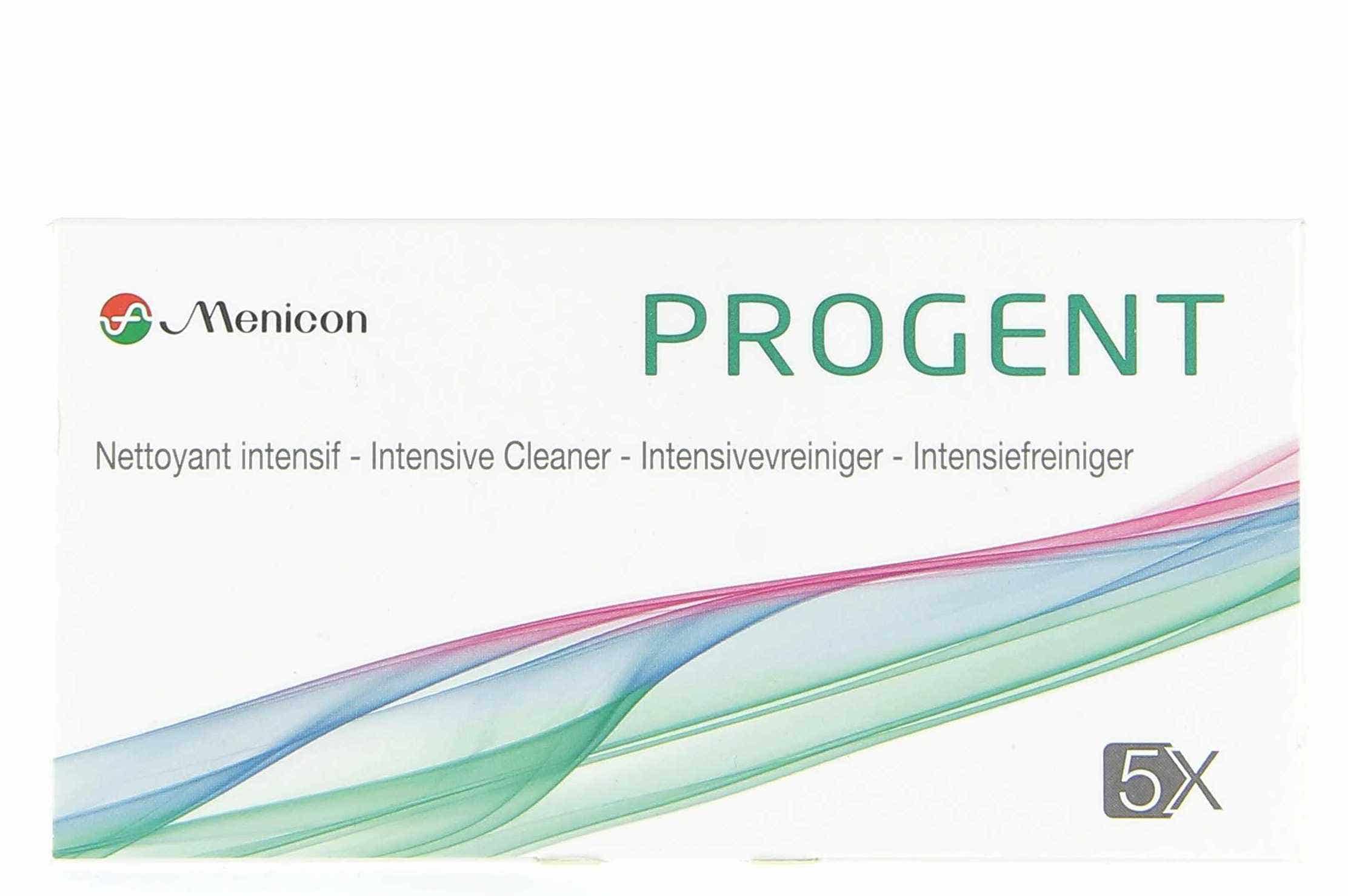 Onderhoudsoplossing Progent 5 doses  - 1 boite de 5 doses A, 5 doses B + 1 étui Progent