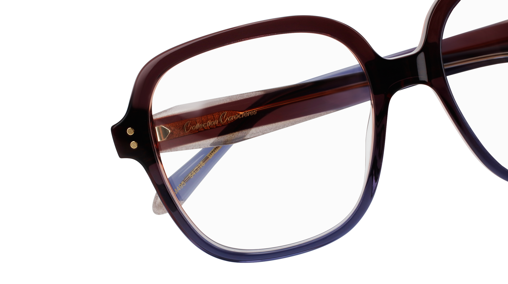 Lunettes de vue AFFLELOU CARACTÈRES GÉNÉREUSE CM495 BRBL 5416