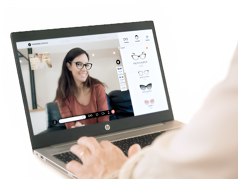 Rendez-vous opticien en visio